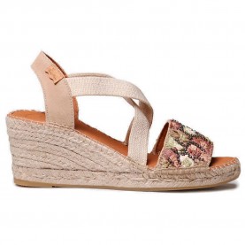 Сандали на платформа Toni pons Susa-Fs esparto wedge sandals - Beige (Multicolor) сандали,на,платформа,дамски,сандали,и,чехли,toni,pons,susa,fs,esparto,wedge,sandals,beige,(multicolor)