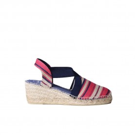 Toni pons Tarbes Wedge Espadrilles - Red (Burgundy) дамски,еспадрили,toni,pons,tarbes,wedge,espadrilles,red,(burgundy)