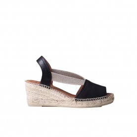 Сандали на платформа Toni pons Teide-P esparto wedge sandals - Black (Black) сандали,на,платформа,дамски,сандали,и,чехли,toni,pons,teide,p,esparto,wedge,sandals,black,(black)