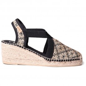 Toni pons Terra-Ge Wedge Espadrilles - Black (Black) дамски,еспадрили,toni,pons,terra,ge,wedge,espadrilles,black,(black)
