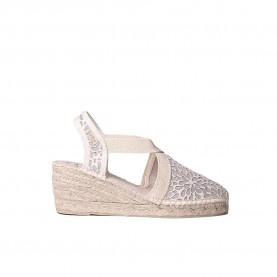Toni pons Terra-Ik Wedge Espadrilles - Beige (Ecru) дамски,еспадрили,toni,pons,terra,ik,wedge,espadrilles,beige,(ecru)