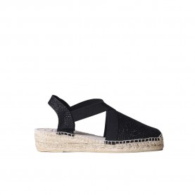 Toni pons Velino Wedge Espadrilles - Black (Black) дамски,еспадрили,toni,pons,velino,wedge,espadrilles,black,(black)