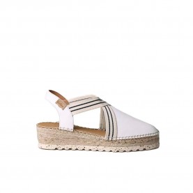 Toni pons Vera-Sw Wedge Espadrilles - White (White) дамски,еспадрили,toni,pons,vera,sw,wedge,espadrilles,white,(white)