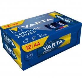 батерии,varta,longlife,power,lr6,aa,alkaline,batteries,12,units,blue,(blue,yellow)
