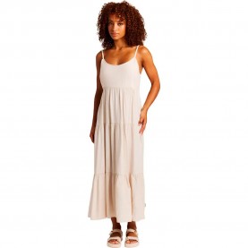 Рокля Protest Cookies sleeveless long dress - Beige (Kit Off White) рокля,дамски,поли,и,рокли,protest,cookies,sleeveless,long,dress,beige,(kit,off,white)