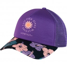 Шапка Protest Prawn trucker cap - Purple (True Black) шапка,всички,шапки,protest,prawn,trucker,cap,purple,(true,black)