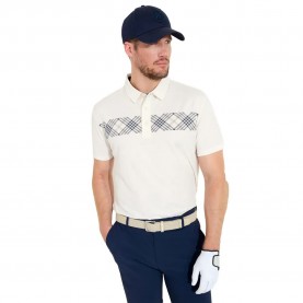 Голф шапка Abacus golf Cape Drycool short sleeve polo - Beige / White (Clam) голф,шапка,дамски,блузи,с,яка,мъжки,блузи,с,яка,abacus,golf,cape,drycool,short,sleeve,polo,beige,white,(clam)