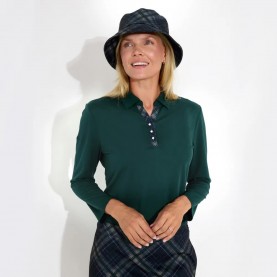 Блуза Abacus golf Limerick 3/4 Sleeve woman sweater - Green (Course Green) блуза,мъжки,пуловери,дамски,пуловери,abacus,golf,limerick,3,4,sleeve,woman,sweater,green,(course,green)