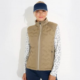 елек,дамски,жилетки,abacus,golf,portrush,hybrid,vest,beige,(taupe)