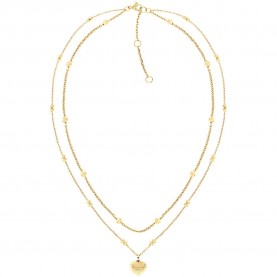 Tommy hilfiger 2781010 necklace - Golden (Gold / Red) бижутерия,tommy,hilfiger,2781010,necklace,golden,(gold,red)