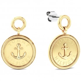 бижутерия,tommy,hilfiger,2781032,earrings,golden,(gold)