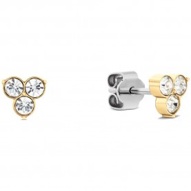 Tommy hilfiger 2781033 earrings - Golden (Gold / White Crystals) бижутерия,tommy,hilfiger,2781033,earrings,golden,(gold,white,crystals)