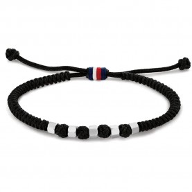 Tommy hilfiger 2790681 bracelet - Multicolor (Black / Silver) бижутерия,tommy,hilfiger,2790681,bracelet,multicolor,(black,silver)