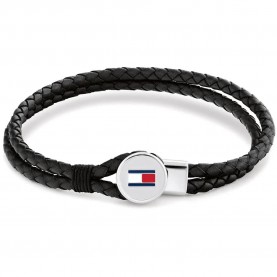 Tommy hilfiger Brule bracelet - Silver (Black / Silver) бижутерия,tommy,hilfiger,brule,bracelet,silver,(black,silver)