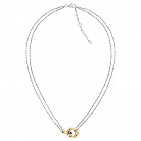бижутерия,tommy,hilfiger,naukn,necklace,silver,(gold)