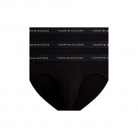Боксерки Tommy hilfiger UM0UM03876 Brief boxers 3 units - Black (Black / Black / Black Black Wb) боксерки,мъжко,бельо,tommy,hilfiger,um0um03876,brief,boxers,3,units,black,(black,black,black,black,wb)