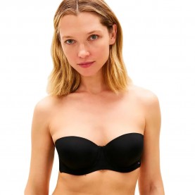 Tommy hilfiger UW0UW06049 Strapless bra - Black (Black) дамско,бельо,дамски,бикини,и,танкини,tommy,hilfiger,uw0uw06049,strapless,bra,black,(black)