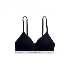 Бюстие Tommy hilfiger UW0UW06441 Bralette Lift bra - Black (Desert Sky) бюстие,дамско,бельо,дамски,бикини,и,танкини,tommy,hilfiger,uw0uw06441,bralette,lift,bra,black,(desert,sky)