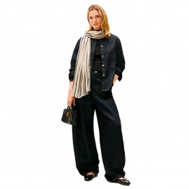ръкавици,шапки,и,шалове,tommy,hilfiger,aw0aw18049,foulard,blue,(soft,cream)