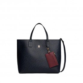 Чанта за през рамо Tommy hilfiger AW0AW18123 shoulder bag - Blue (Space Blue) чанта,за,през,рамо,всички,чанти,tommy,hilfiger,aw0aw18123,shoulder,bag,blue,(space,blue)