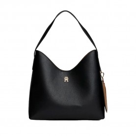 Чанта за през рамо Tommy hilfiger AW0AW18140 shoulder bag - Black (Black) чанта,за,през,рамо,всички,чанти,tommy,hilfiger,aw0aw18140,shoulder,bag,black,(black)