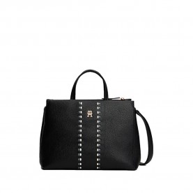 Чанта за през рамо Tommy hilfiger AW0AW18155 shoulder bag - Black (Black) чанта,за,през,рамо,всички,чанти,tommy,hilfiger,aw0aw18155,shoulder,bag,black,(black)