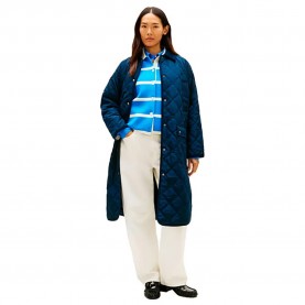 Палто Tommy hilfiger Flag Quiltred Padded coat - Blue (Dark Night Navy) палто,мъжки,якета,tommy,hilfiger,flag,quiltred,padded,coat,blue,(dark,night,navy)