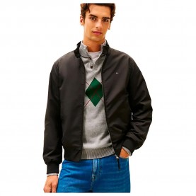 Яке Tommy hilfiger Harrington jacket - Black (Black) яке,мъжки,якета,дамски,якета,и,палта,tommy,hilfiger,harrington,jacket,black,(black)