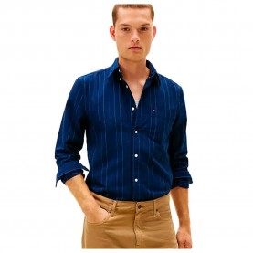 Риза с дълъг ръкав Tommy hilfiger MW0MW41694 Oxford long sleeve shirt - Blue (Preppy Navy) риза,с,дълъг,ръкав,дамски,ризи,мъжки,ризи,tommy,hilfiger,mw0mw41694,oxford,long,sleeve,shirt,blue,(preppy,navy)