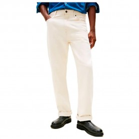 Дънки Tommy hilfiger MW0MW41893 Relaxed jeans - Beige (Ecru) дънки,мъжки,панталони,дамски,панталони,tommy,hilfiger,mw0mw41893,relaxed,jeans,beige,(ecru)
