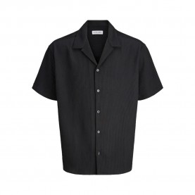 Риза с къс ръкав Jack & jones Harrison Resort short sleeve shirt - Black (Black) риза,с,къс,ръкав,дамски,ризи,мъжки,ризи,jack,&,jones,harrison,resort,short,sleeve,shirt,black,(black)