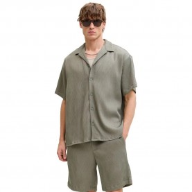 Риза с къс ръкав Jack & jones Harrison Resort short sleeve shirt - Green (Dusty Olive) риза,с,къс,ръкав,дамски,ризи,мъжки,ризи,jack,&,jones,harrison,resort,short,sleeve,shirt,green,(dusty,olive)