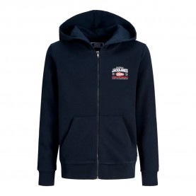 Сако Jack & jones Logo 2Col full zip sweatshirt - Blue (Navy Blazer) сако,детски,блузи,jack,&,jones,logo,2col,full,zip,sweatshirt,blue,(navy,blazer)