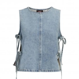 Потник Jack & jones Mabel JJXX Sleeveless Top - Blue (Blue Denim) потник,дамски,топове,jack,&,jones,mabel,jjxx,sleeveless,top,blue,(blue,denim)