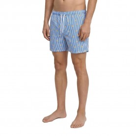 Бански гащета Jack & jones Maui Breeze Mini Stripe swimming shorts - Blue (Delft) бански,гащета,мъжки,бански,костюми,jack,&,jones,maui,breeze,mini,stripe,swimming,shorts,blue,(delft)