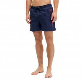 Бански гащета Jack & jones Maui Wave Logo 12291391 swimming shorts - Blue (Navy Blazer) бански,гащета,мъжки,бански,костюми,jack,&,jones,maui,wave,logo,12291391,swimming,shorts,blue,(navy,blazer)