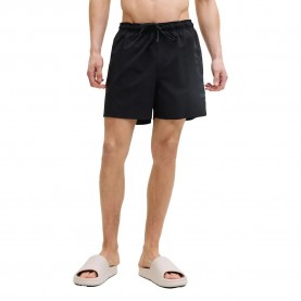 Бански гащета Jack & jones Maui Wave Logo 12291391 swimming shorts - Black (Black) бански,гащета,мъжки,бански,костюми,jack,&,jones,maui,wave,logo,12291391,swimming,shorts,black,(black)
