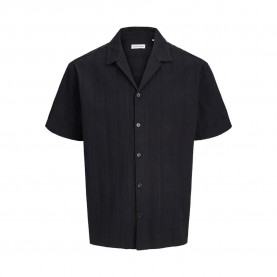 Риза с къс ръкав Jack & jones Styson Resort short sleeve shirt - Black (Black) риза,с,къс,ръкав,дамски,ризи,мъжки,ризи,jack,&,jones,styson,resort,short,sleeve,shirt,black,(black)