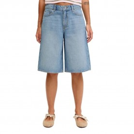Къси панталони Jack & jones Tokyo Long JJXX High waist denim shorts - Blue (Medium Blue Denim) къси,панталони,мъжки,панталони,дамски,панталони,jack,&,jones,tokyo,long,jjxx,high,waist,denim,shorts,blue,(medium,blue,denim)