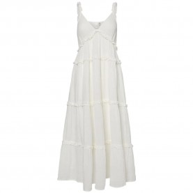 Рокля Yas Anina sleeveless midi dress - White (Star White) рокля,дамски,поли,и,рокли,yas,anina,sleeveless,midi,dress,white,(star,white)