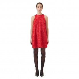 рокля,дамски,поли,и,рокли,yas,paria,sleeveless,short,dress,red,(poinsettia)