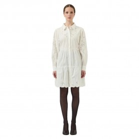 рокля,дамски,поли,и,рокли,yas,zimia,long,sleeve,short,dress,white,(star,white)