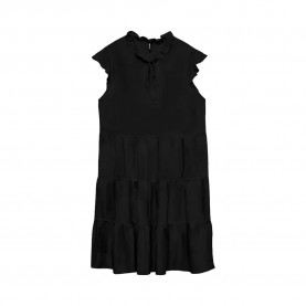 рокля,дамски,поли,и,рокли,vero,moda,alba,short,sleeve,short,dress,black,(black)