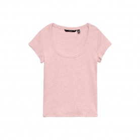 тениска,мъжки,тениски,дамски,тениски,vero,moda,chloe,u,neck,short,sleeve,t,shirt,pink,(potpourri)