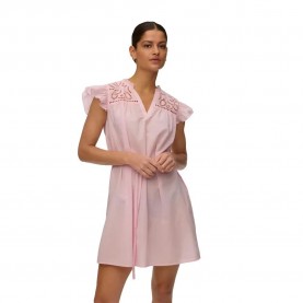 рокля,дамски,поли,и,рокли,vero,moda,line,short,sleeve,short,dress,pink,(parfait,pink)