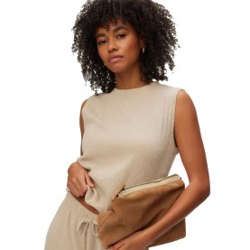 Потник Vero moda Luna O-Neck Sleeveless Top - Beige (Pumice Stone) потник,дамски,топове,vero,moda,luna,o,neck,sleeveless,top,beige,(pumice,stone)