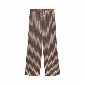 Панталони Vero moda Rosie Wide pants - Cocoa Brown / White Pinstripes панталони,мъжки,панталони,дамски,панталони,vero,moda,rosie,wide,pants,cocoa,brown,white,pinstripes