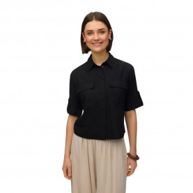 Vero moda Ryder Fabiana 3/4 sleeve shirt - Black (Black) дамски,ризи,мъжки,ризи,vero,moda,ryder,fabiana,3,4,sleeve,shirt,black,(black)