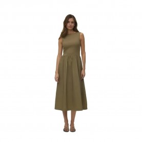 рокля,дамски,поли,и,рокли,vero,moda,vida,7,8,sleeveless,midi,dress,green,(mermaid)