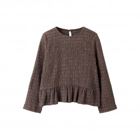 дамски,блузи,name,it,bikka,long,sleeve,blouse,brown,(peppercorn)